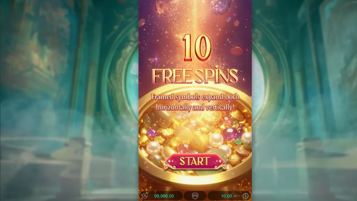 Tampilan visual slot Mythical Guardians dengan tema empat penjaga surgawi Tiongkok.