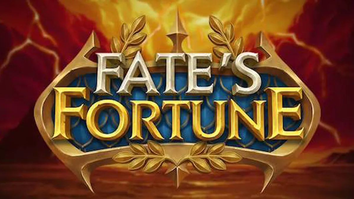 Tampilan visual slot Fate’s Fortune dengan elemen roda keberuntungan